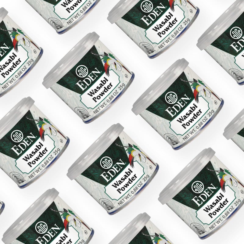 Eden Wasabi Powder, w/ Real Japanese Horseradish, Fiery, Traditionally Made in Japan, 0.88 oz - Image 5